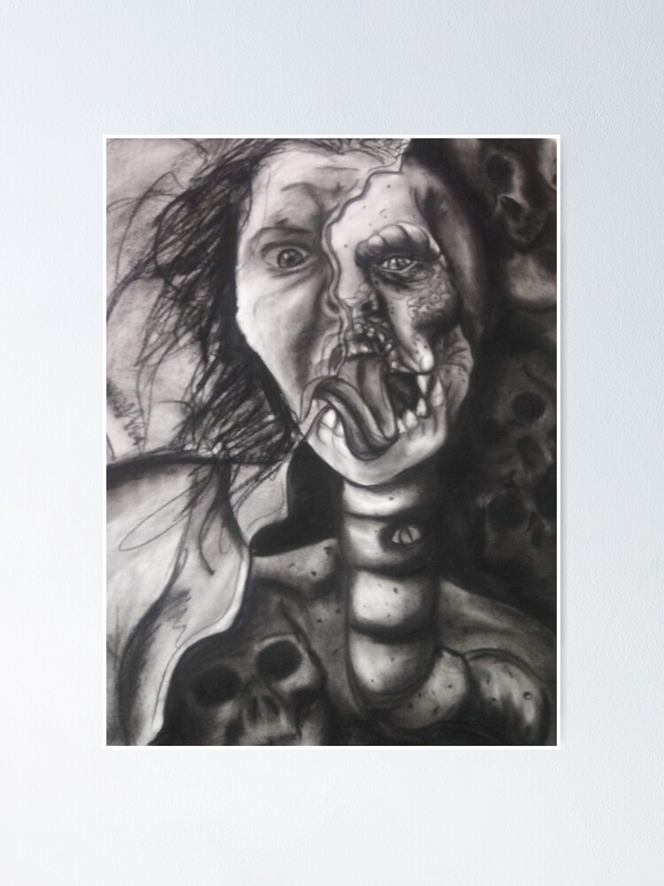 Sleep Paralysis Sleep Demon Poster By Rkeydesign98 Redbubble