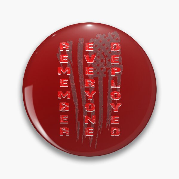 Item preview, Wear RED - Remember Everyone Deployed designed and sold by Warrior Veteran Clothing.