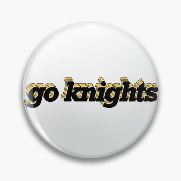 Item preview, Black and Gold Go Knights designed and sold by karyssalay.