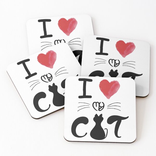 Item preview, I Love My Cat  designed and sold by SassieDesign.