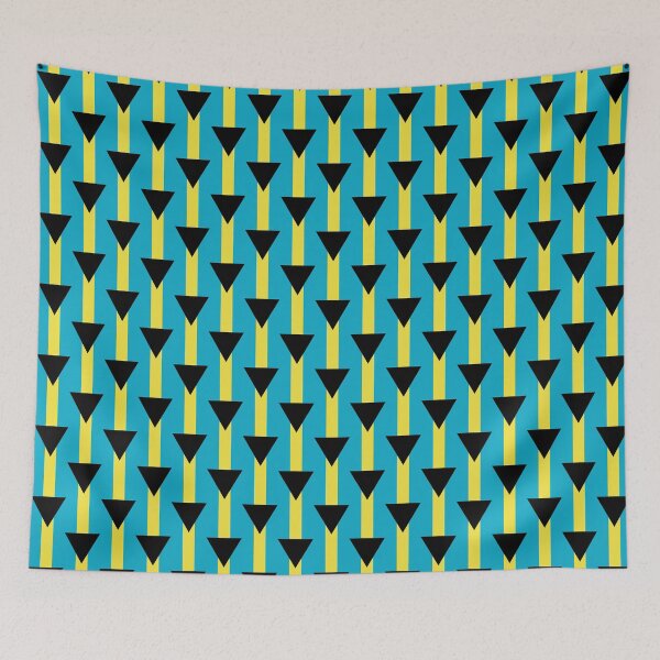 Item preview, Bahamas National Flag designed and sold by IdentiTee Studios.