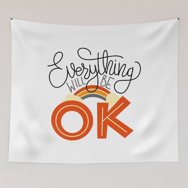 Item preview, Everything will be OK designed and sold by KA DESIGNS.