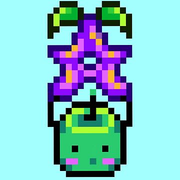 Aperçu de l'œuvre Junimo et Stardrop de Stardew Valley de claired2022