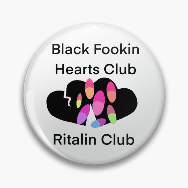 Item preview, Black hearts club + Ritalin club designed and sold by Lilygreyy.