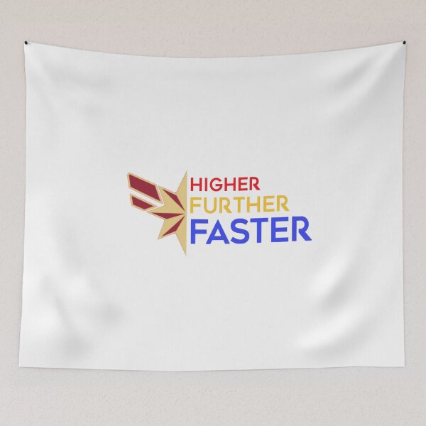 Item preview, captain marvel - higher further faster designed and sold by loki209.