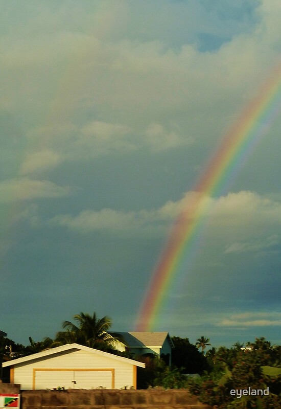 "After a hurricane, comes a rainbow" Posters by eyeland Redbubble