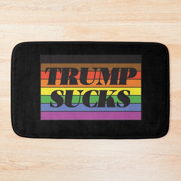 Item preview, Trump Sucks Rainbow Flag LGBT  designed and sold by djkirei.