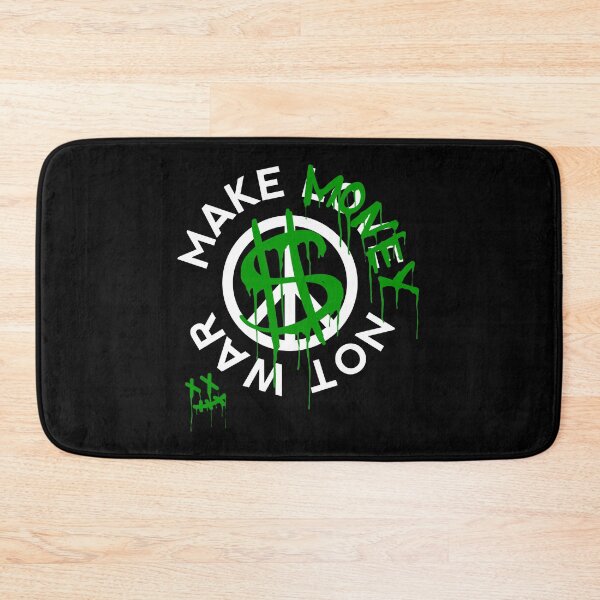 Item preview, make money, not war designed and sold by cat poe.