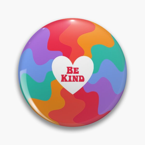 Be Kind Heart Pin