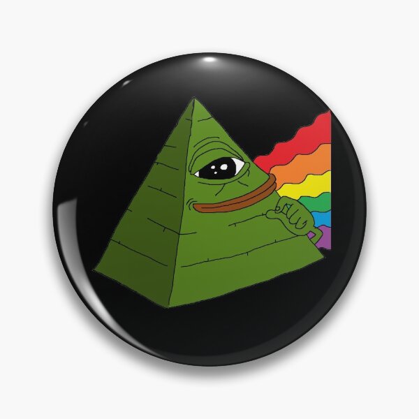 Item preview, Pyramid Frog Rainbow Boy designed and sold by DonutEmpire.
