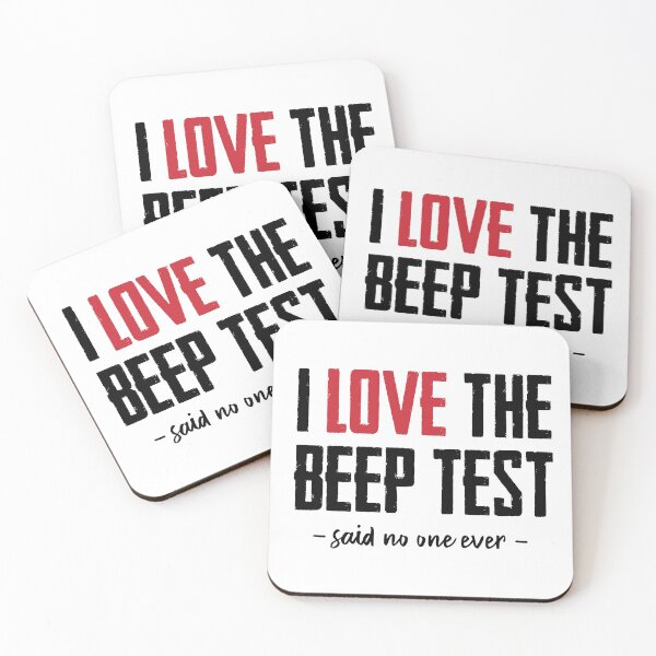 Item preview, I Love the Beep Test designed and sold by Robert Wood.