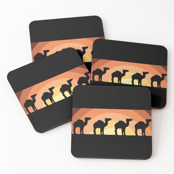 Item preview, Camels sunset designed and sold by Tatiana Kramarenko.