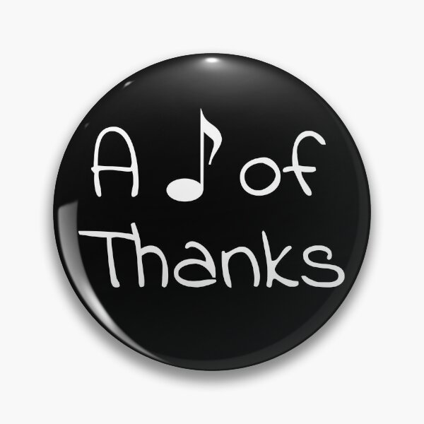 Item preview, A Note of Thanks, Musical Note designed and sold by ML-Design-Guy.