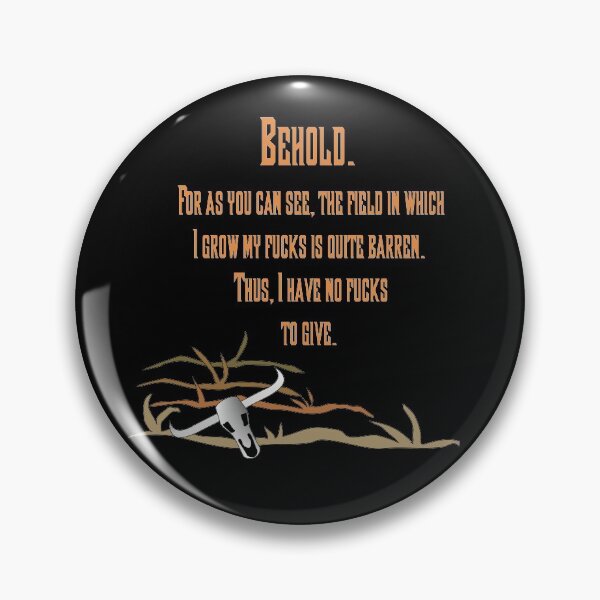 Item preview, Field Of F@#ks designed and sold by LeatherRebel75.
