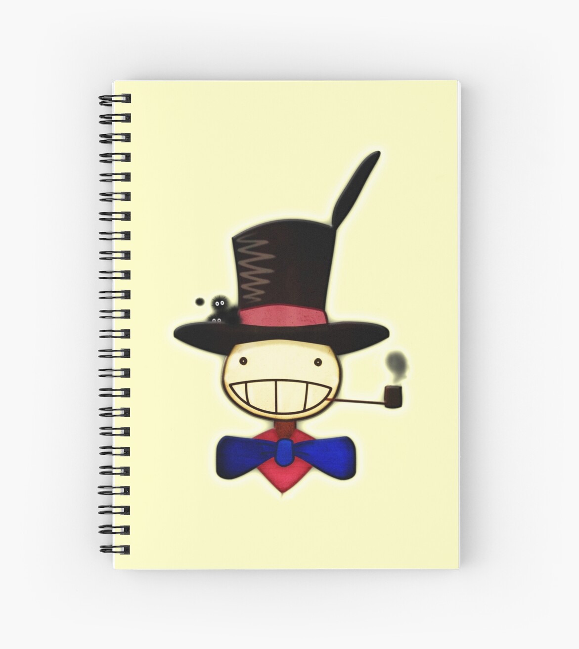 Turnip Head Howls Moving Castle Spiral Notebooks By Steampunkd