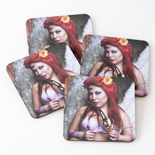 Artikelvorschau, Live Undead Angels: Zombie Scarlet Cupid entworfen und verkauft von Ghastly Wicked Creations Studio.