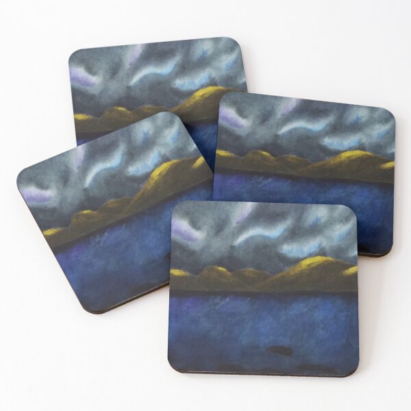 Item preview, Northern lights / watercolor designed and sold by DoreenGehrkeArt.