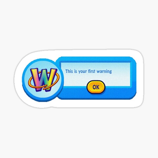 Webkinz Notification Sticker