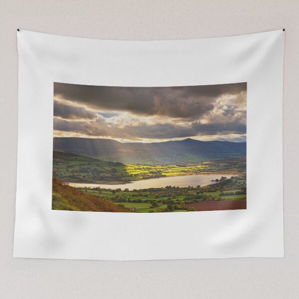Item preview, Llangorse Lake from Mynydd Llangorse, Brecon Beacons designed and sold by Dan Santillo.