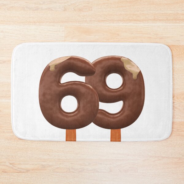 Item preview, 69 Ice Cream Sixty Nine Number 3d Chocolate designed and sold by HelloFromAja.