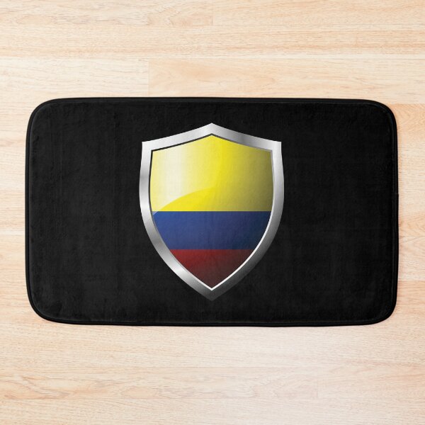 Aperçu de l'œuvre Pays du bouclier du drapeau de la Colombie créée et vendue par HelloFromAja.