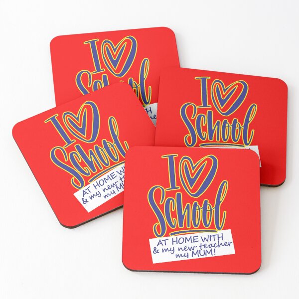 Item preview, I LOVE SCHOOL – AT HOME WITH MY NEW TEACHER, MY MUM! designed and sold by JOHNC1.