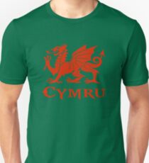 cymru wales welsh cardiff dragon Unisex T-Shirt
