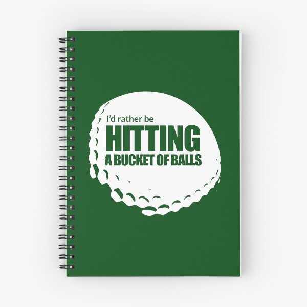 Item preview, I'd rather be hitting a bucket of balls - funny golf designed and sold by PlanetPrinted.