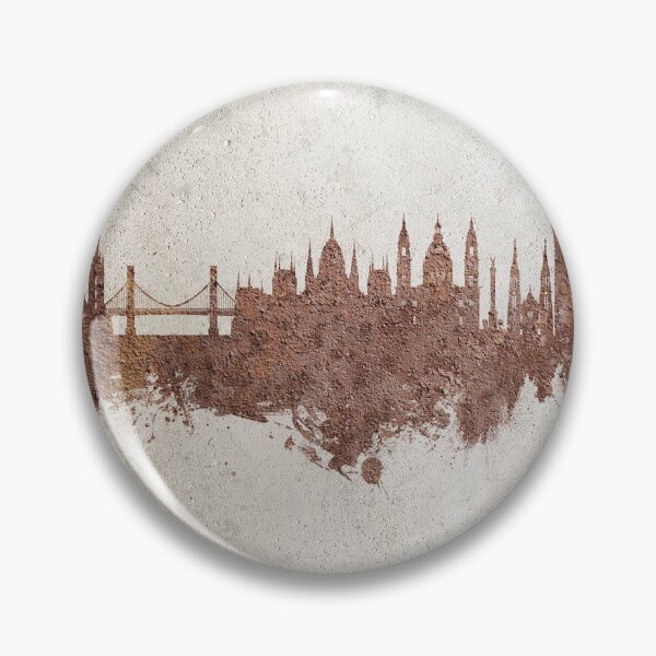 Item preview, Budapest Hungary Skyline designed and sold by ArtPrints.