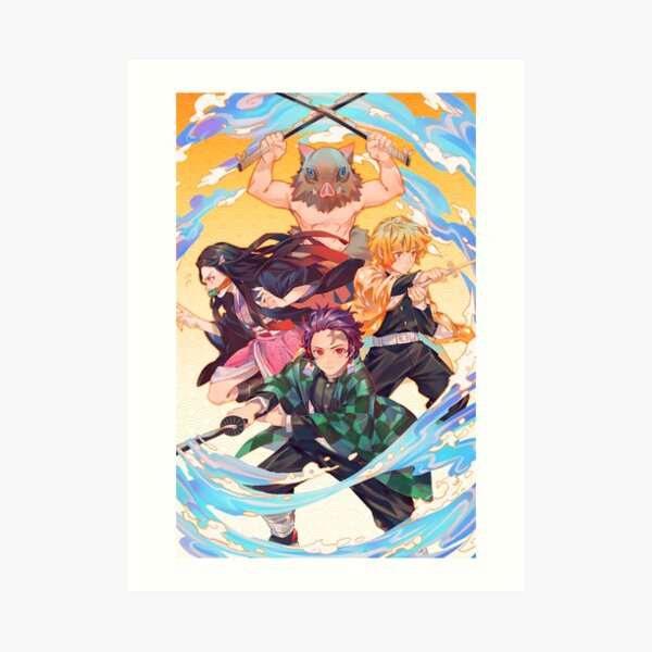 Kimetsu no Yaiba Art Print