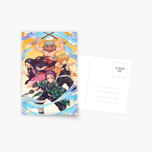 Kimetsu no Yaiba Postkarte