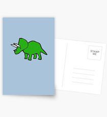 Cute Triceratops Postcards