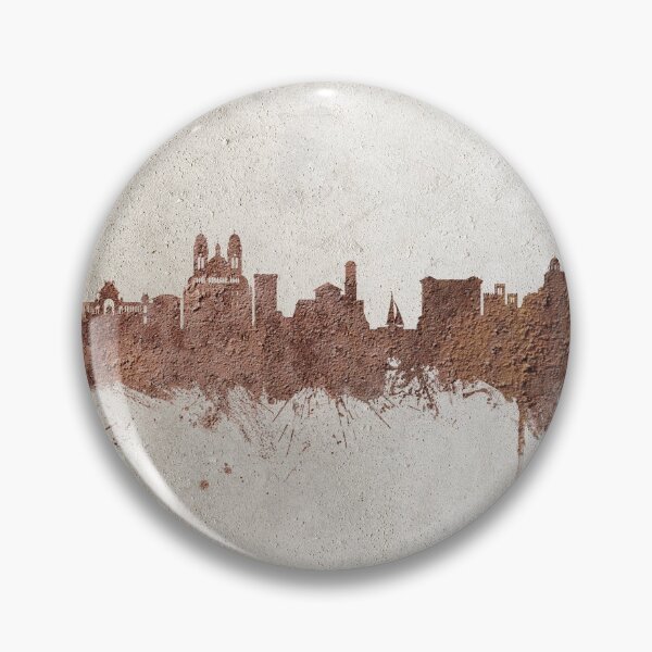 Aperçu de l'œuvre Marseille France Skyline créée et vendue par ArtPrints.