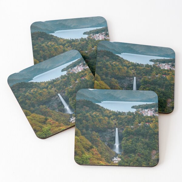 Item preview, Kegon Falls from Above - Japanese waterfall in Nikko designed and sold by Jordan McChesney.
