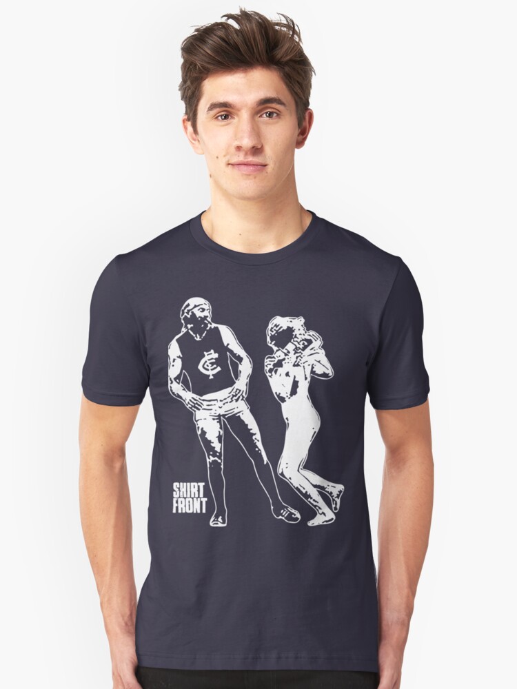Alternate view of Beauty & The Bruce: Navy Slim Fit T-Shirt