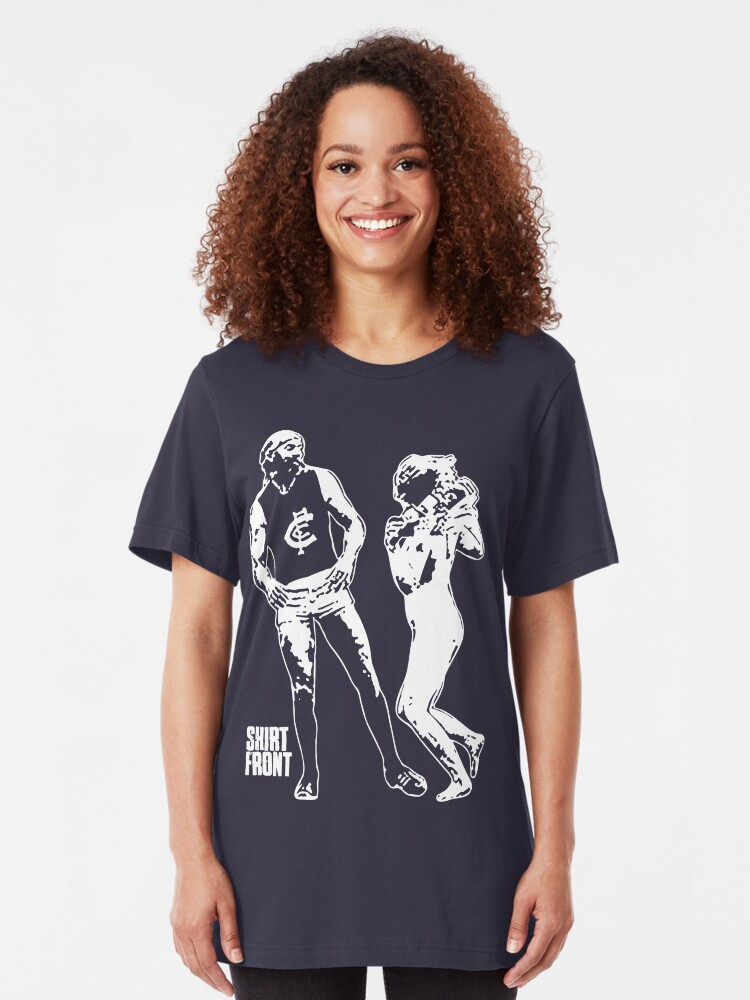 Alternate view of Beauty & The Bruce: Navy Slim Fit T-Shirt