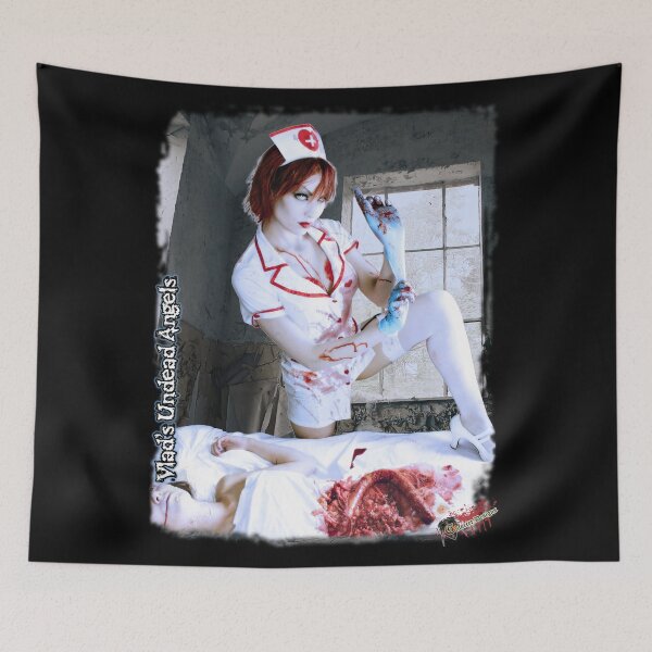 Item preview, Live Undead Angels: Zombie Nurse designed and sold by Ghastly Wicked Creations Studio.