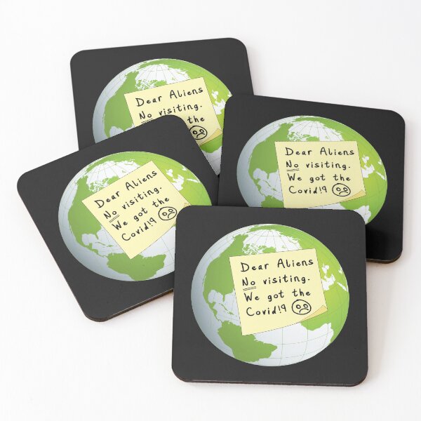 Item preview, Covid advice to aliens. designed and sold by shawaky.