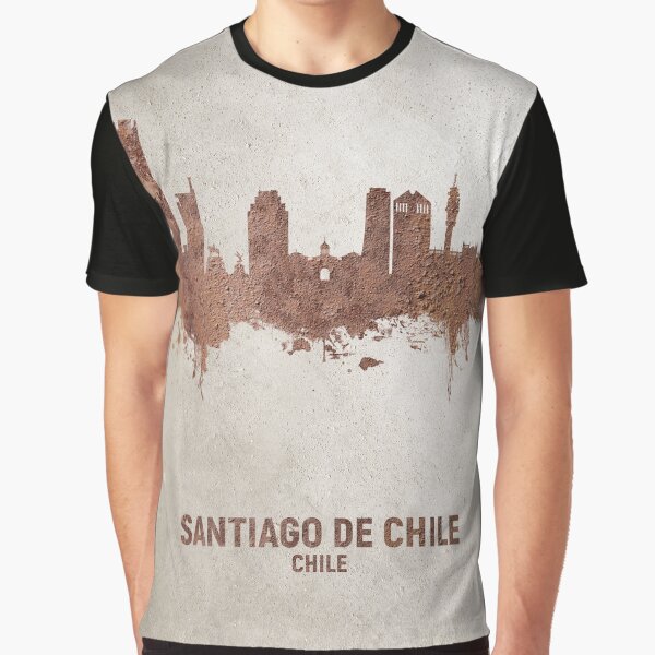 Artikel-Vorschau von Skyline von Santiago de Chile, designt und verkauft von ArtPrints.