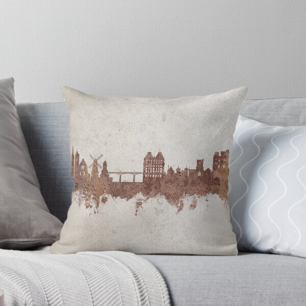 Aperçu de l'œuvre Scarborough England Skyline créée et vendue par ArtPrints.