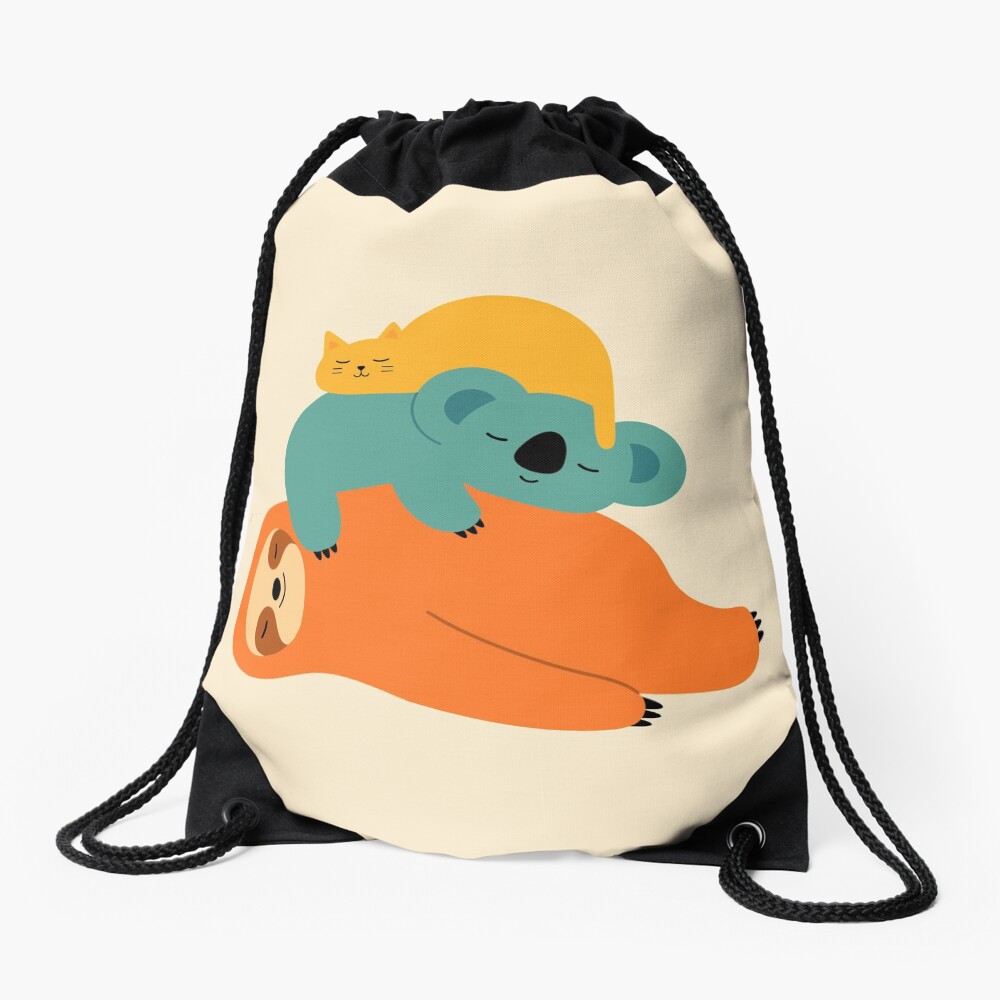 Being Lazy Drawstring Bag
