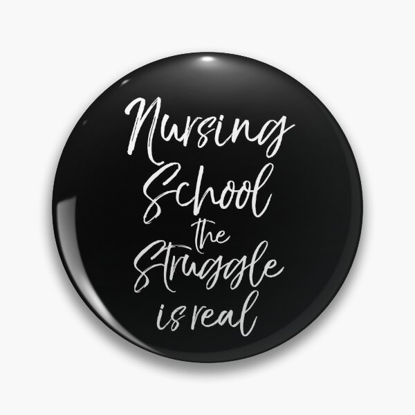 Artikelvorschau, Nursing School the Struggle is Real Cute Nursing Gift entworfen und verkauft von TNDesignStudio.