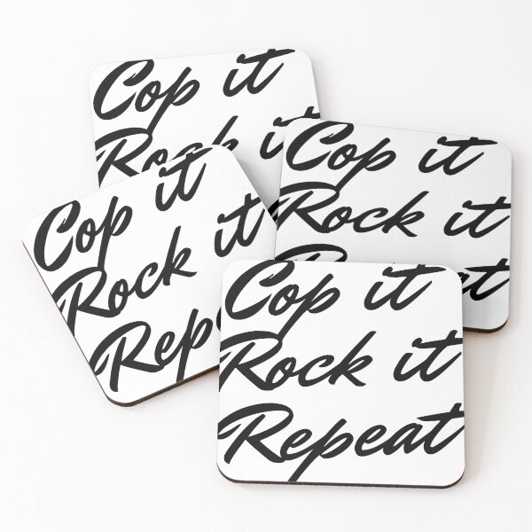 Item preview, Cop It Rock It Repeat designed and sold by Tee4Daily.