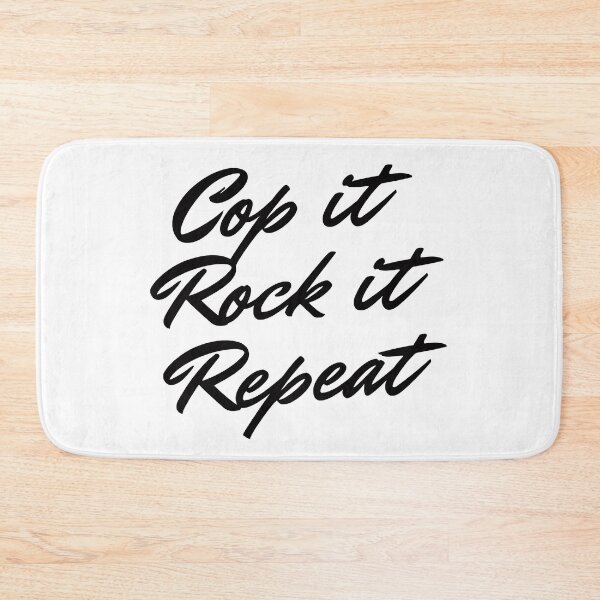 Item preview, Cop It Rock It Repeat designed and sold by Tee4Daily.