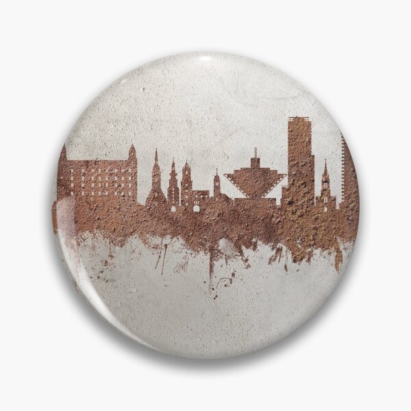 Item preview, Bratislava Slovakia Skyline designed and sold by ArtPrints.