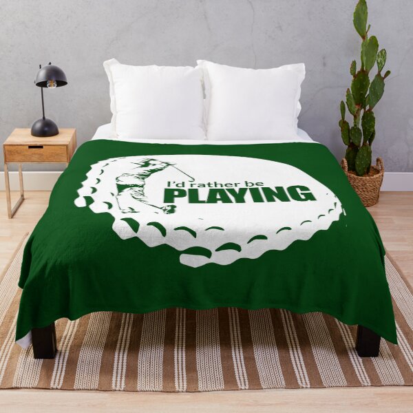 Item preview, I'd rather be playing - funny golf designed and sold by PlanetPrinted.