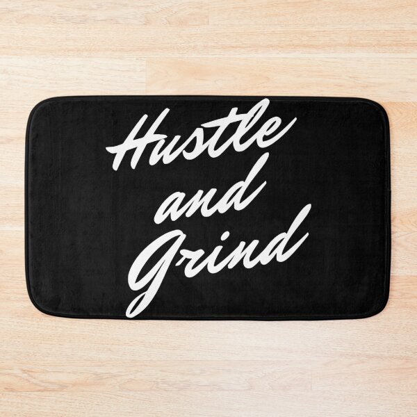 Item preview, Hustle and Grind - White designed and sold by Tee4Daily.