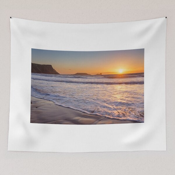 Item preview, Worms Head, Rhossili Bay, Gower designed and sold by Dan Santillo.