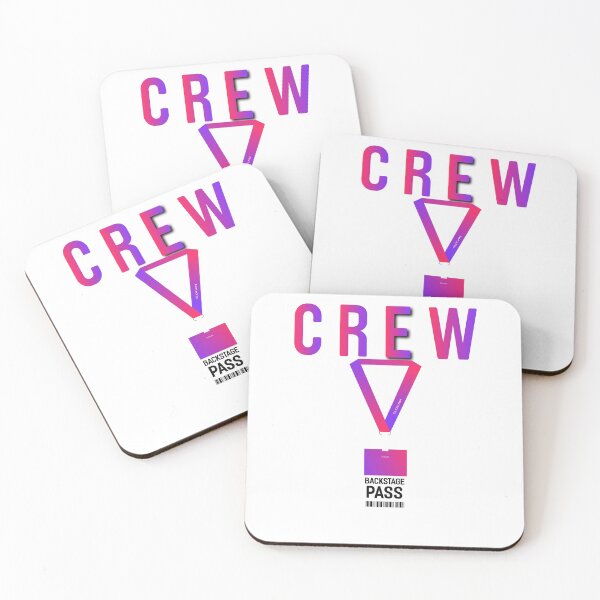 Item preview, Crew backstage pass designed and sold by fantasyy.