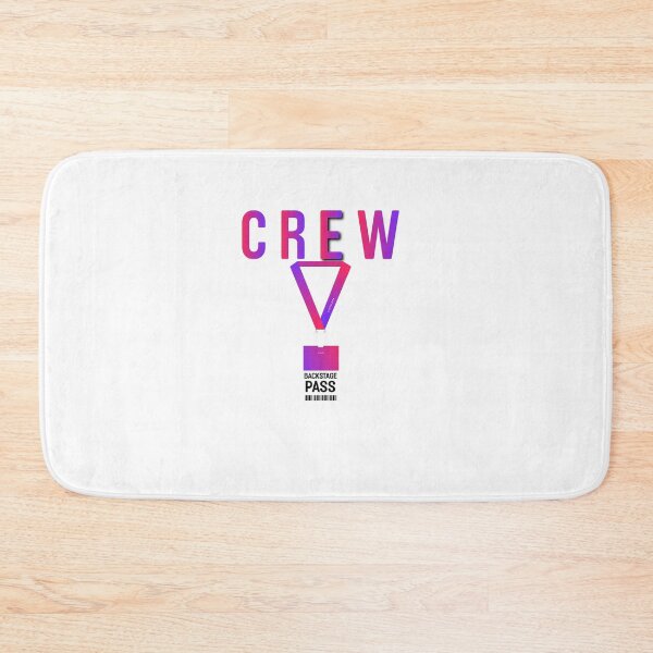 Item preview, Crew backstage pass designed and sold by fantasyy.